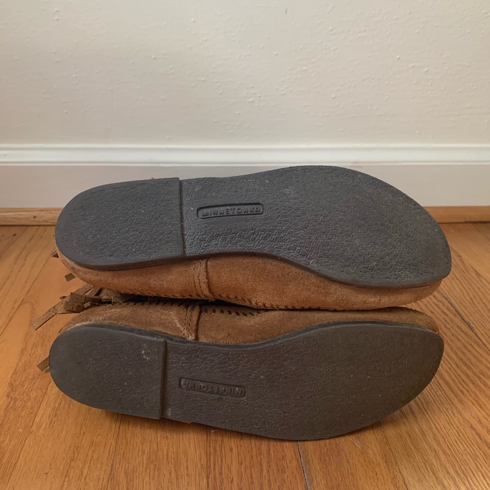 Minnetonka Three Layer Fringe Boots - image 4